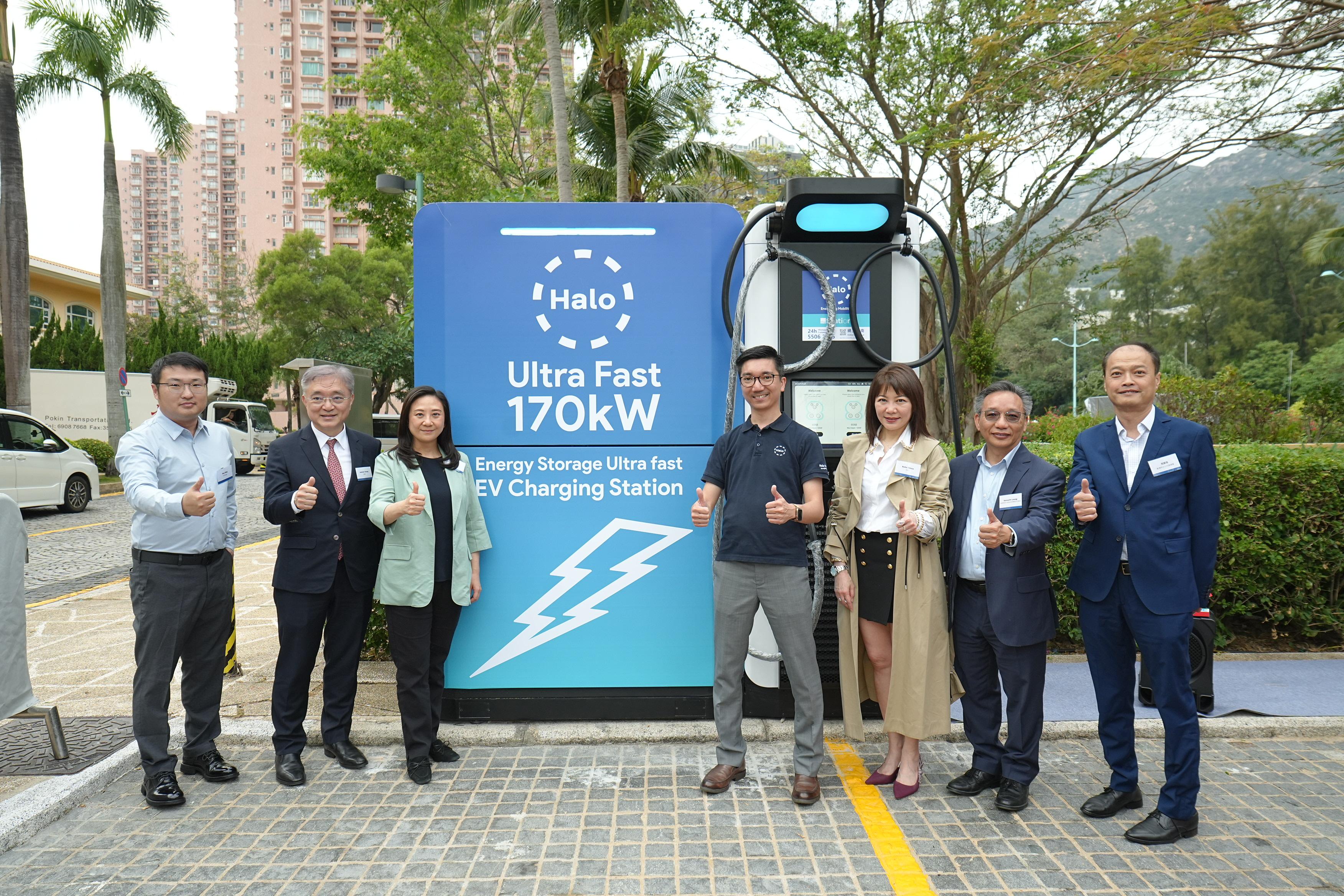 Official Grand Opening of Hong Kong's First High-Power EV Charging Station with Energy Storage System